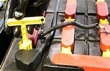 Image result for Forklift Battery Removal Equipment