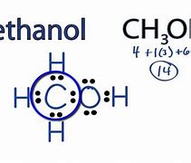 Image result for Methanol Lewis Dot Structure