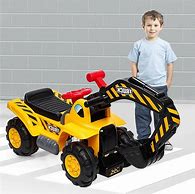 Image result for Kids Ride On Excavator Toy