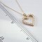 Image result for Gold Heart Necklace