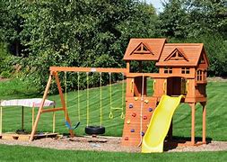 Image result for Backyard Playground Design