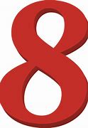 Image result for Clip Art for the Number 8