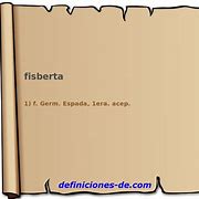 Image result for fisberta