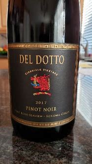 Image result for Del Dotto Pinot Noir Swan Bertranges Cinghiale