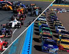 Image result for NASCAR vs F1