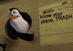Image result for Know Your Place Trash Meme