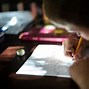 Image result for A Cartoonized Photo of a Person Drawing Something