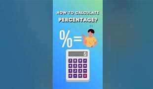 Image result for How to Calculate Percentage