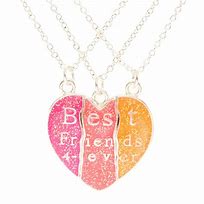 Image result for Best Friend Necklaces Claire's