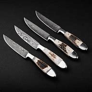 Image result for Damascus Steel Steak Knives