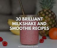 Image result for Milkshake and Smoothie Recipes