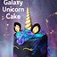 Image result for Galaxy Unicorn Cake