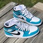 Image result for Black Teal Jordans 6