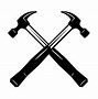 Image result for Hammer Graphic Black and White