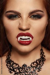 Image result for Vampire Cosplay with Fangs Women