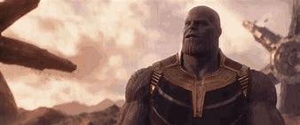 Image result for Thanos Snap GIF Tenor
