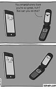 Image result for Flip Phone and iPhone Black