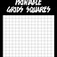 Image result for Gridded Square Printable