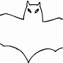 Image result for Black Bat Outline