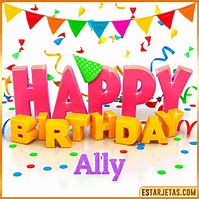 Image result for Happy Birthday Ally Wallpapers