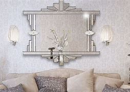 Image result for Art Deco Metallic Mirror