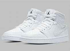 Image result for All White Air Jordans