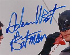 Image result for Adam West and Burt Ward Signature