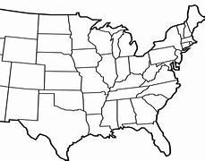 Image result for USA Outline Canvas Color