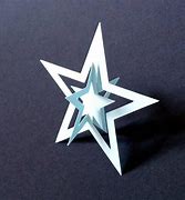 Image result for Christmas 3D Star Printable Template