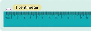 Image result for Metric Ruler Cm