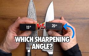 Image result for Best Angles for Kitchen Knife