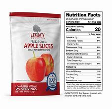 Image result for Freeze Dried Apple Slices
