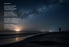 Image result for Shooting Star Love Poems