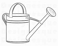 Image result for Watering Can Outline Clip Art