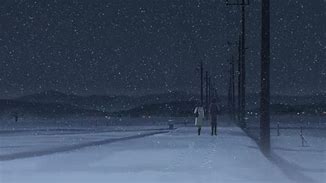 Image result for Anime Boy Winter Wallpaper 4K