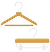 Image result for Wooden Coat Hanger Icon