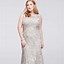 Image result for Cheap Plus Size Silver Dresses