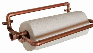Image result for Hammered Copper Paper Towel Holder