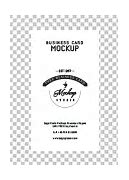 Image result for Free Business Card Mockup Vertical