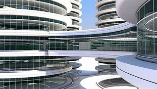 Image result for Futuristic Commercial Buildings