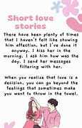 Image result for Amazing Short Love Stories