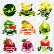 Image result for Fruit Labels