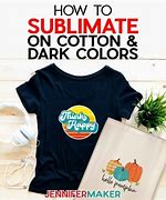 Image result for Sublimation for Dark Colors