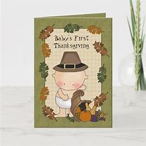 Image result for First Thanksgiving Cards for Baby