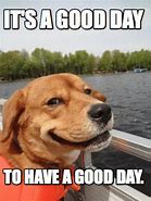 Image result for Today Is Gonna Be a Good Day Meme