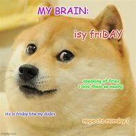 Image result for Friday Brain Meme