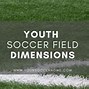 Image result for Youth Soccer Field Dimensions