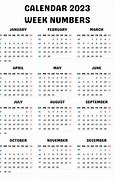 Image result for Week Numbers On Calendar iPhone 13