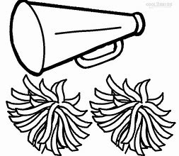 Image result for Cheer Megaphone Drawing
