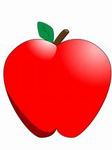 Image result for Red Apple Fruit Clip Art